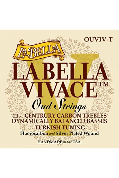 Genel Markalar La Bella OUVIV-T Vivace Karbon Ud Teli (Türk Sistem)
