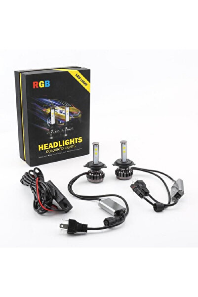 OEM LED Λάμπες 2ΤΜΧ- RGB 40W 6000LM H7 ΜΕ BLUETOOTH - ΟΕΜ