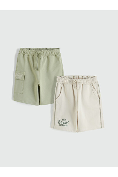 LC Waikiki Nevavm Boys' Cargo Shorts 2-Pack
