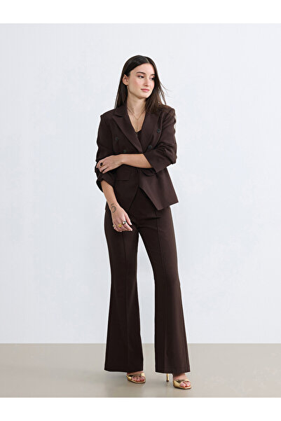 LC Waikiki Vizyon New Season Petite Spanish Flare Women's Trousers