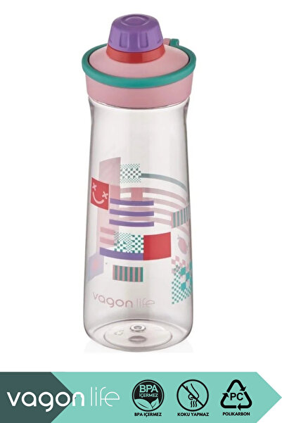 Vagonlife 650ml New Collection Rotating Openable Lid Comfortable Drinking Spo...