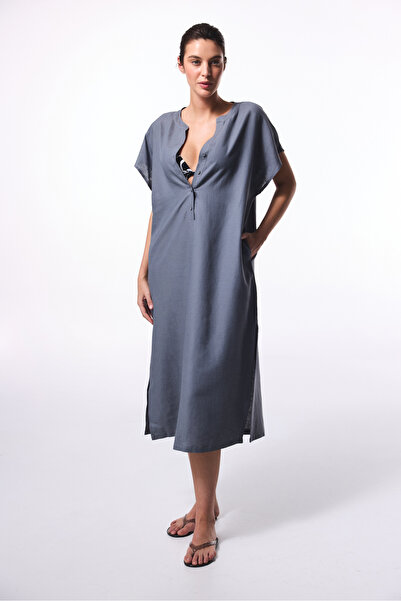 Penti Alba Gri Kaftan