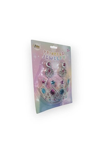 Erka Princess Jewelry Crown and Earring Set Children's Costume Accessory