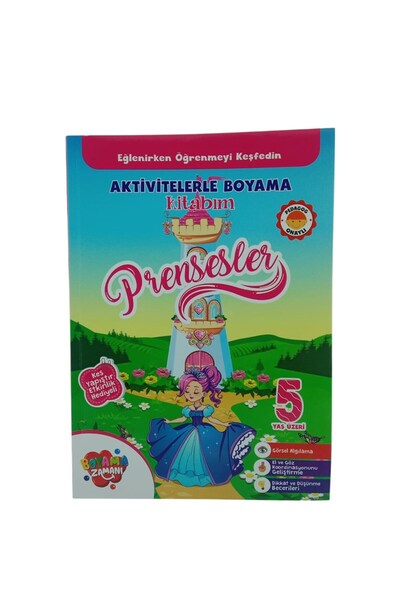 Koloni Kitap Coloring Book with Activities Princesses