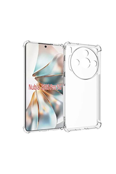 Choice حافظة من السيليكون الشفاف من ZTE nubia Z60S Pro لهاتف Nubia Z60S Pro N...