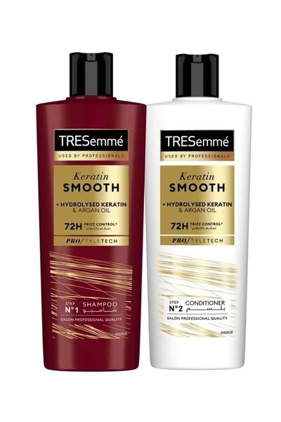 TRESemmé شامبو وبلسم الكيراتين، مجموعة من زجاجتين 400+400 مل
