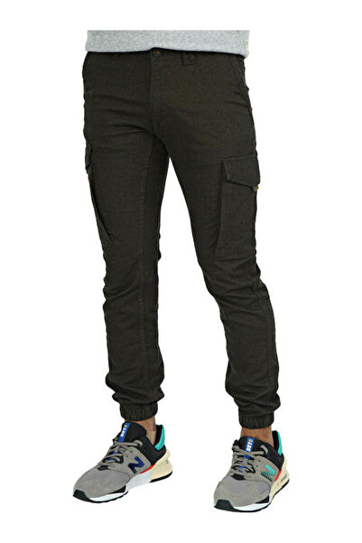 Jack & Jones جاك آند جونز 12178113 بول فليك أوليف نايت كارجو بنطلون سموكد