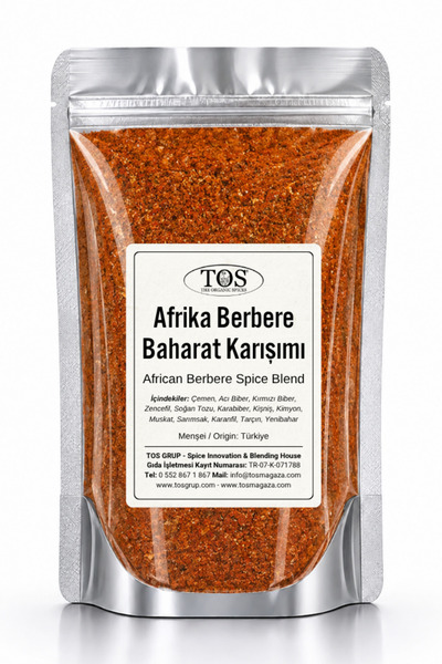 TOS The Organic Spices Afrika Berbere Baharat Karışımı 100 gr African Berbere...