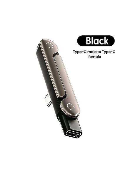Choice 1PC Black 3PCS Type C Phone Charging Bracket Adapter 240W Fast Chargin...