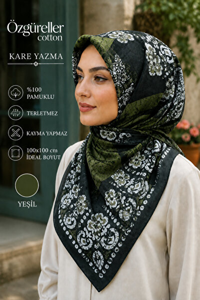 ÖZGÜRELLER %100 Pamuklu Etnik Desen Yazma ,Hediyelik Kaymayan Terletmeyen Tes...