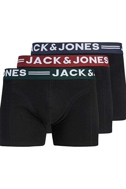 Jack & Jones Jack Jones Sense 3 Lü Paket Erkek Boxer 12081832