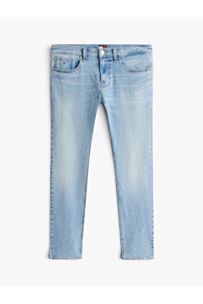 Tommy Hilfiger Austin Slim Tprd Bi0216 Co Men's Blue Denim Trousers - Dm0Dm21033