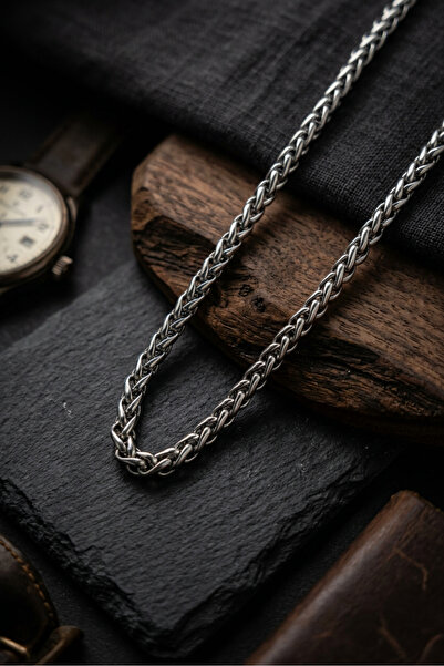 Begondio Handcrafted Stainless Steel Chain Men's Necklace