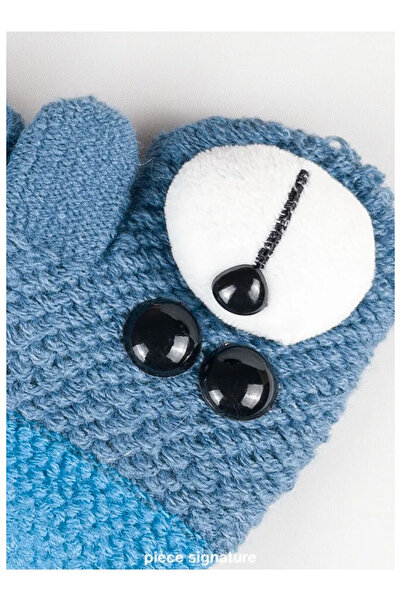 PIECE SIGNATURE 97.1% Acrylic 2.2% Polyamide 0.7% Elastane Baby Boy Gloves (1...