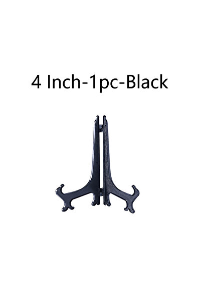 choice2 4 Inch-1PC-Black Plastic Acrylic Easels or Stand/Plate Holders to Dis...