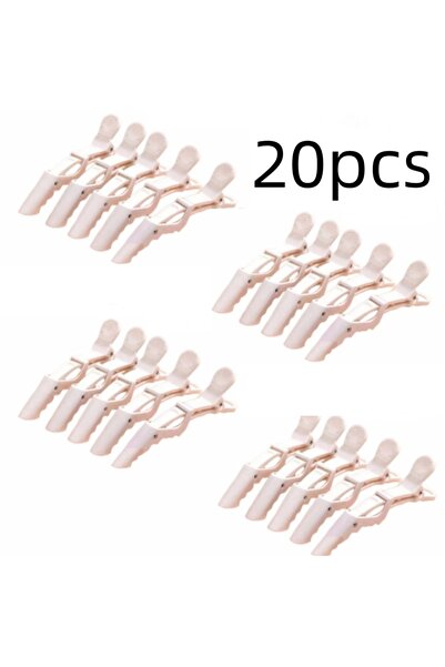 Choice 20pcs white 5-30pcs Alligator Hair Clip Plastic Nonslip Hairpin Black ...