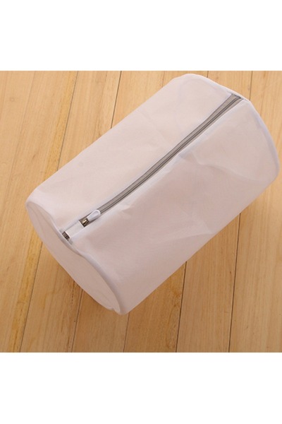 Choice WHITE Versatile Shoe Washing Bag - Durable Mesh Laundry Bag for Sneake...