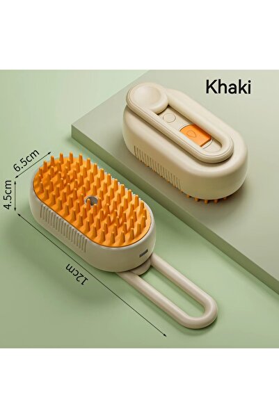 Choice Khaki 3-in-1 Dog Hair Brush Cat Hair Brush Electric Pet Cleaning Brush...
