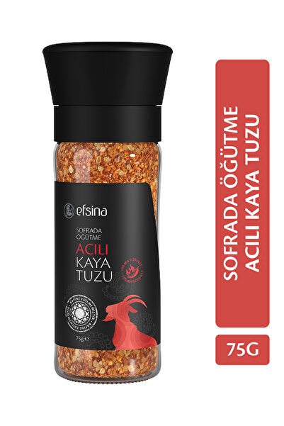 Efsina 75 gr Sofrada Öğütme Acılı Kaya Tuzu