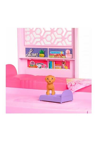 Barbie Rüya Evi™, 75'ten fazla parça, 3 katlı kaydıraklı havuz partisi HMX10