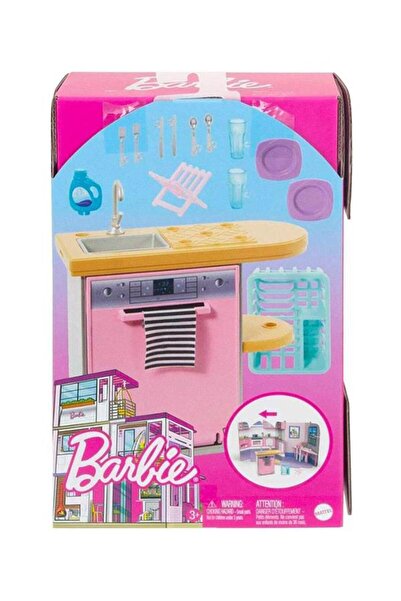 Barbie ’nin Ev Dekorasyonu Oyun Seti HJV34