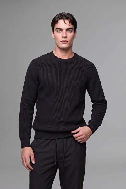DeFacto Standard Fit Crew Neck Basic Sweater H8887Ax26Au