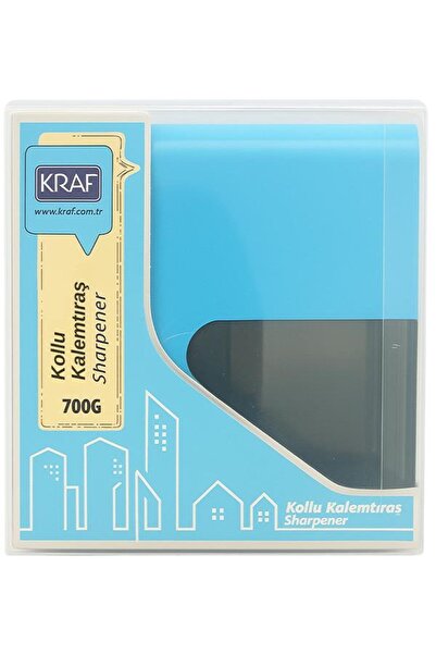 KRAF Pencil Sharpener with Sleeve Blue 700g