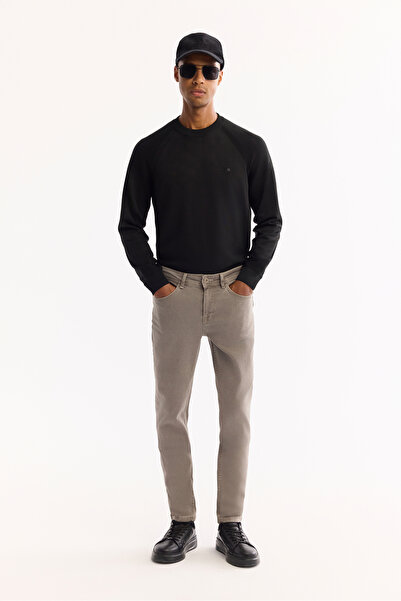 Avva Pantaloni din denim Berlin Slim Fit pentru bărbați, din bumbac spălat, c...