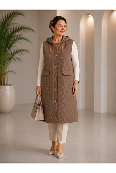 Letafet Thin Quilted K Hooded Vest