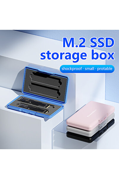 Choice1 M1-BLACK Blueendless SSD Protection Pouch SSD Portable Carrying Case ...