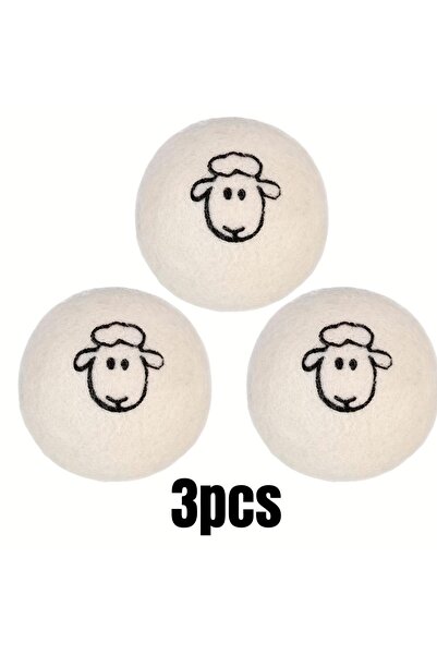 Choice1 3pcs 1-6pcs Reusable Wool Laundry Dryer Ball Fabric Softener Alternat...
