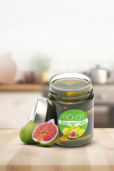 Görem Zeytin Ham Yeşil Incir Reçeli 370 Gr.