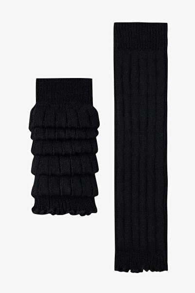 Penti Black Warm Ruffle Leggings