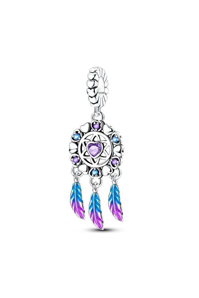 Choice14 KTC1946 Original 925 Silver Charms Star Dreamcatcher Japanese Cultur...