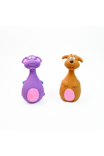 Choice Purple Brown Dog Voice Toy Cartoon Shape Teddy Fadou Teeth Grinding Cl...