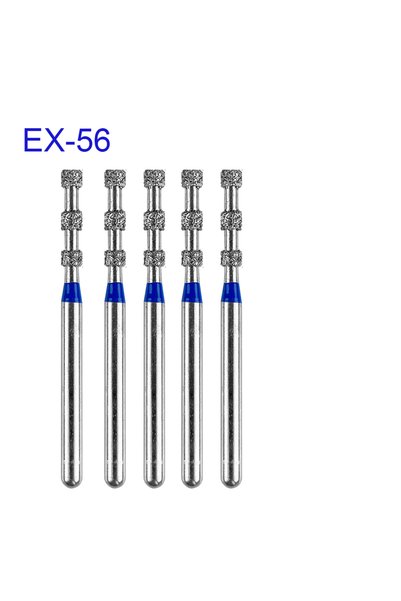 Choice34 EX-56 5pcs/pack Dental Diamond Burs Dental Drills For High Speed Han...
