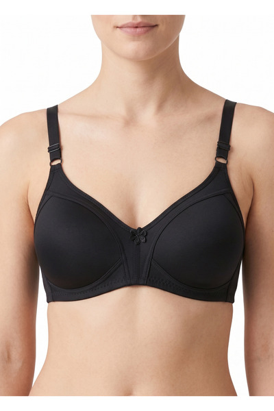 Ebru Unwired Combed Cotton Gathering Bra