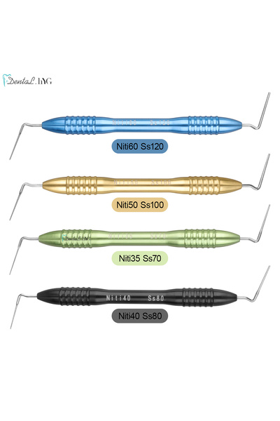 choice2 4pcs Dental Endodontic Hand Plugger Dental Gutta Percha Filler Oral R...