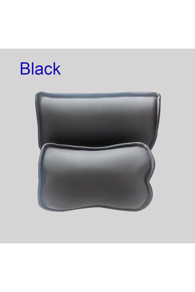 choice2 Black Dental Leather Waist Pillow Neck Pillow Memory Cotton Dentist C...