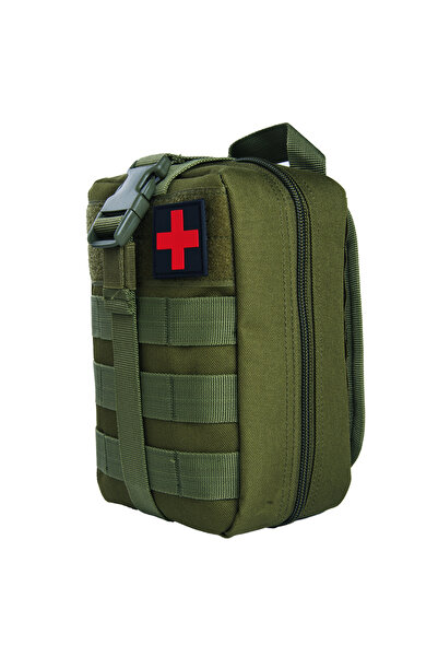 choice2 Army Green Survival First-aid Kit Container Travel Oxford Cloth Water...