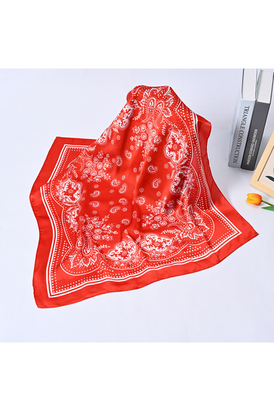 Choice8 TG-5 Syhood 70cm Square Satin Head Scarves Satin Bandanas for Women S...