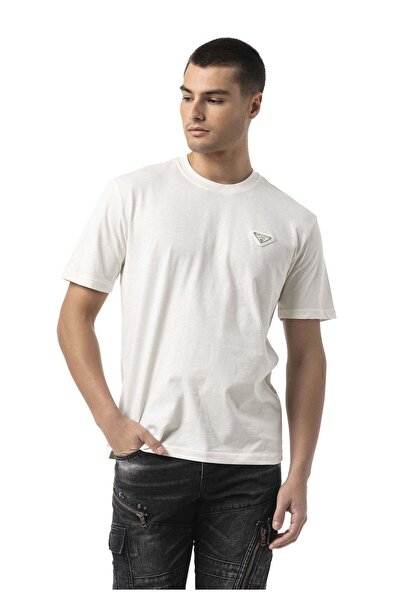 Cipo & Baxx Men's Basic Crew Neck Regular Fit Cotton Short Sleeve T-Shirt Ct823