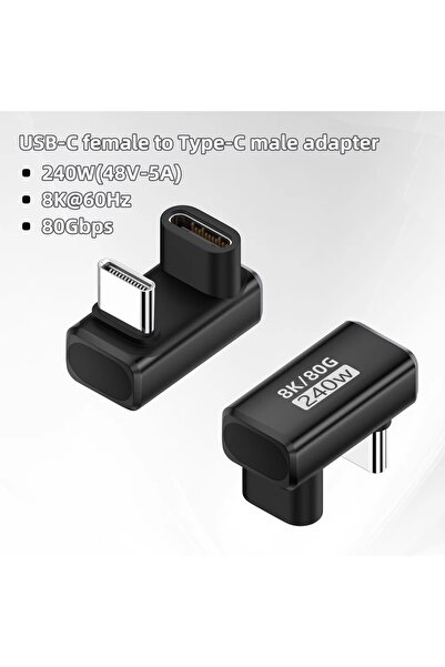 Choice موصل شحن USB4.0 بقوة 240 واط CG-CM UX HS مع دعم 8K60Hz وسرعة نقل 80 جي...