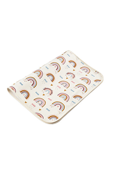 Choice 60cmx90cm rainbow Children Crib Sheet Infant Urinary Pad Two-sided Reu...