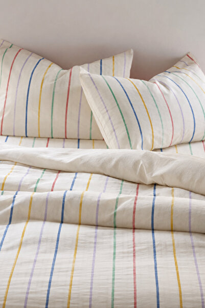 Ricco Lifes White Summer Bomb Duvet Cover Set Single Size (Without Sheets)