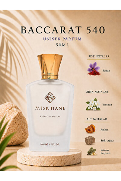 MİSKHANE BACCARAT 540 UNISEX PARFÜM 50 ML
