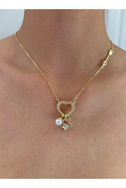 Lisse.co Steel Special Collection Ldylia Manifest Heart Charm Necklace