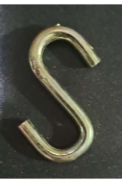 Yerli ES KANCA KÜCÜK - S KANCA ( h : 3,5 cm )