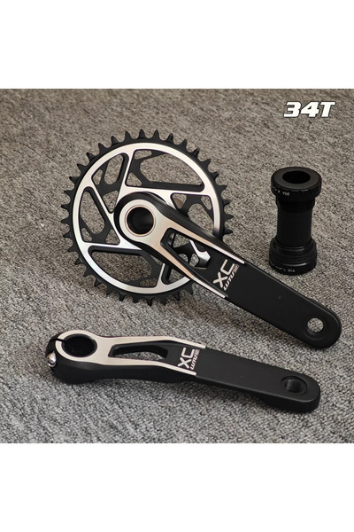 Choice 170mm Crank BB 34T GOLDIX Mountain Bike Crank Chain Wheel Set, Fixed w...