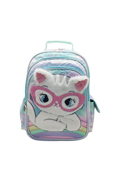 Chimola Glasses Cat Backpack 12"